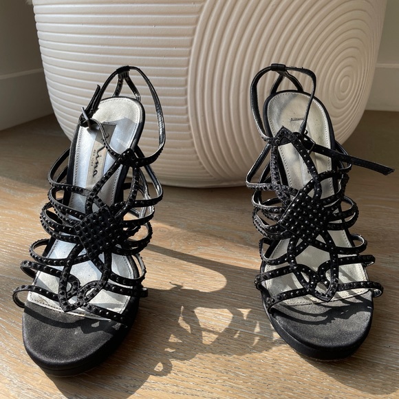 NINA black high heels - Picture 1 of 5